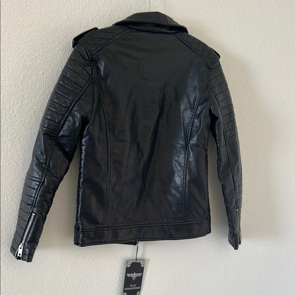 V.I.P COLLECTION MEN Black Jacket SIZE S - Picture 11 of 16